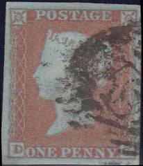 109477 - PL.116 (DG) ON VERY BLUED PAPER (SG8a).