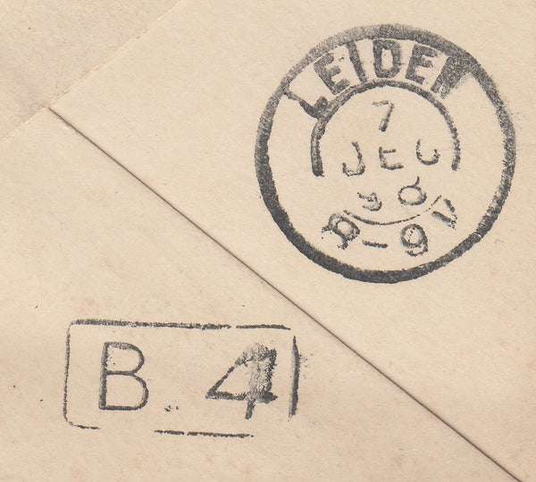 109541 - 1898 MAIL LONDON TO HOLLAND.
