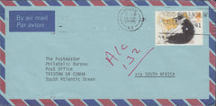 109557 - 1995  AIR MAIL BRISTOL TO TRISTAN DA CUNHA.
