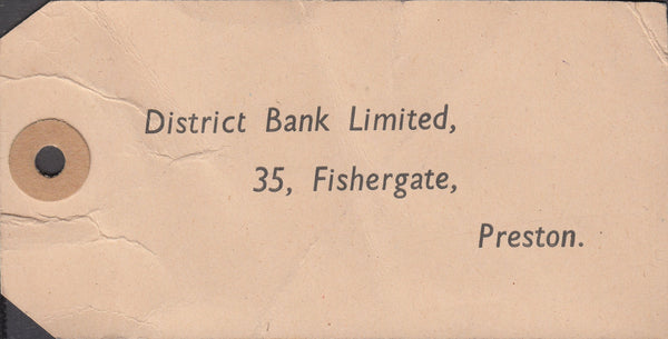 109720 - 1955 BANKER'S SPECIAL PACKET SERVICE/2/6 GREEN (SG509).