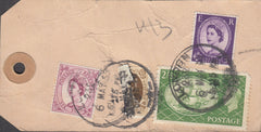109721 - 1955 BANKER'S SPECIAL PACKET/2/6 GREEN (SG509).