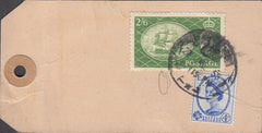 109723 - 1955 BANKER'S SPECIAL PACKET/2/6 GREEN (SG509).