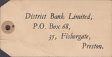109729 - 1957 BANKER'S SPECIAL PACKET/2/6 CASTLE USAGE.