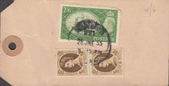 109744 - 1955 BANKER'S SPECIAL PACKET/2/6 GREEN (SG509).