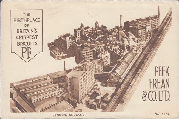 109825 - 1932 ADVERTISING MAIL LONDON TO USA/METER MARK.