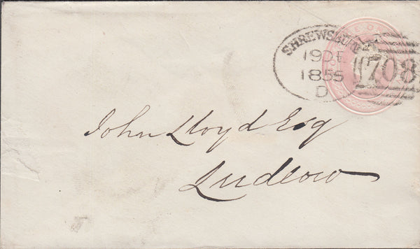 109980 - SHREWSBURY SPOON TYPE A (RA116)/1D PINK ENVELOPE.