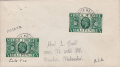 110049 - 1935 "SOUTH WALES T.P.O." MAIL TO USA.
