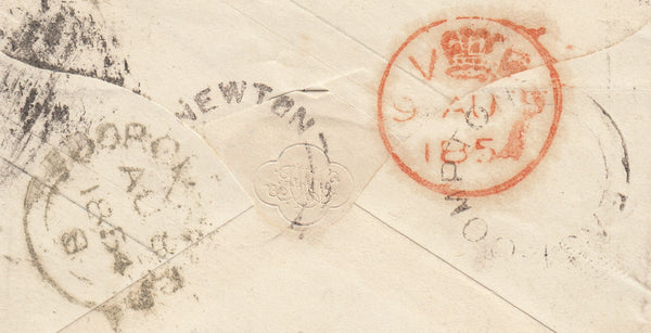 110132 - 1854 DORSET/"EAST-COMPTON" AND "MAIDEN-NEWTON" UDCS.