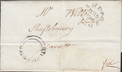 110137 - 1846 DORSET/"STURMINSTER" UDC.