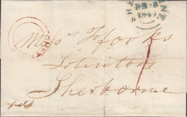110147 - 1849 DORSET/"CHETNOLE" UDC.