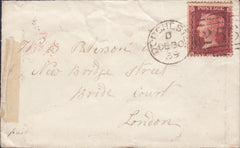 110154 - 1859 DORSET/"WINTERBOURNE" AND "LONG BREDY" UDCS.