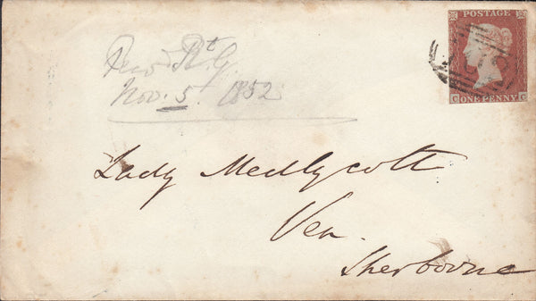 110163 - 1852 DORSET/"BRADFORD ABBAS" UDC.