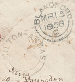 110189 - 1858 DORSET/"MILTON-ABBAS" UDC.