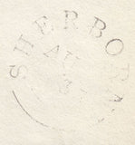 110209 - 1833 DORSET/"SHERBORNE DATE STAMP (DT519).