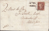 110279 - 1842 "DORCHESTER" TOWN CANCELLATION ON COVER (SPEC B1va).