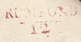 110334 - 1823 ESSEX/"RUMFORD 12" MILEAGE MARK (EX386).
