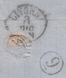 110369 - 1871 MAIL NEWCASTLE ON TYNE TO LIVORNO.