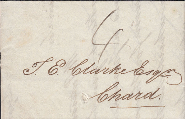 110388 - 1826 DORSET/"LYME 146" MILEAGE MARK (DT314).