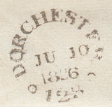 110393 - 1826 DORSET/"DORCHESTER 123" MILEAGE MARK (DT225).