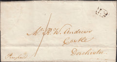 110397 - 1842 DORSET/"BLANDFORD PENNY POST" (DT56).