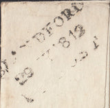 110397 - 1842 DORSET/"BLANDFORD PENNY POST" (DT56).