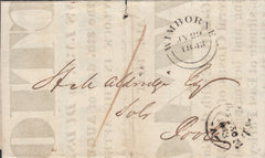 110428 - 1843 AUCTION NOTICE WIMBORNE TO POOLE.