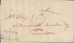 110440 - 1799 DORSET/"SHERBORNE" HAND STAMP (DT511).