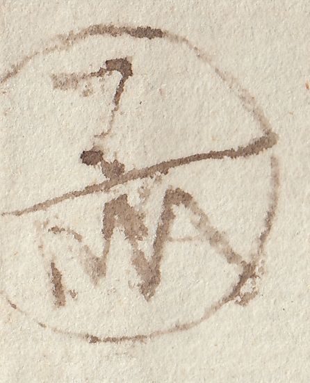 110443 - BRECONSHIRE/"HAY" HAND STAMP (W1112).