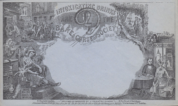 110580 - VALENTINE TEMPERANCE ENVELOPE.