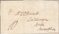 110600 - 1824 DORSET/"WIMBORN 110" MILEAGE MARK (DT720).