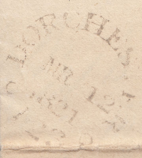 110653 - 1821 DORSET/"BLANDFORD 106" MILEAGE MARK (DT41).