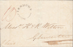 110671 - 1832 DORSET/"SHAFTESBURY" HAND STAMP (DT447).