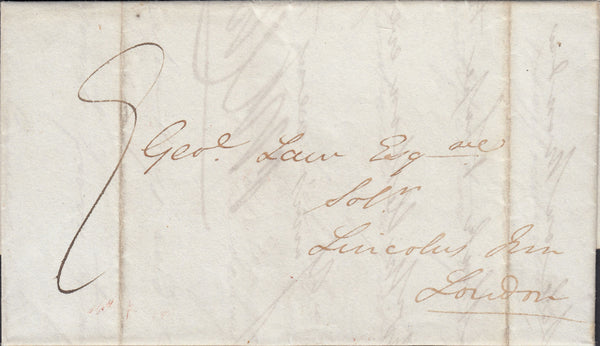 110672 - 1821 DORSET/"SHAFTESBURY" HAND STAMP (DT447).