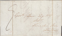 110672 - 1821 DORSET/"SHAFTESBURY" HAND STAMP (DT447).