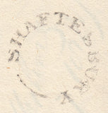 110673 - 1829 DORSET/"SHAFTESBURY" HAND STAMP (DT447).