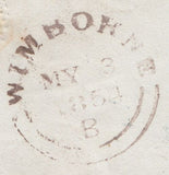 110824 - 1854 DORSET/"HINTON-MARTELL" UDC.