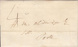 110913 - 1836 DORSET/"WAREHAM" HAND STAMP (DT624).