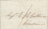 110928 1839 MAIL USED IN WIMBORNE, DORSET WITH 'Wimborne/Penny Post' HAND STAMP (DT733).