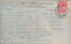 110956 - 1918 DORSET/"BLANDFORD CAMP" DATE STAMP.