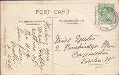 111017 - 1911 DORSET/TOLLER PORCORUM RUBBER DATE STAMP.