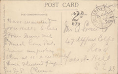 111034 - 1934 DORSET/"OSMINGTON" DATE STAMP.