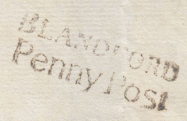 111066 - 1831 DORSET/"BLANDFORD PENNY POST" (DT54).