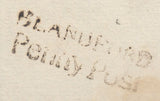 111067 - 1831 DORSET/"BLANDFORD PENNY POST" (DT54).