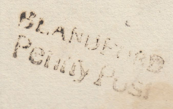 111067 - 1831 DORSET/"BLANDFORD PENNY POST" (DT54).