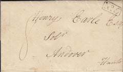 111079 - 1838 DORSET/"BLANDFORD PENNY POST" (DT56).