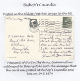 111103 1974-2002 'BISHOPS CAUNDLE' (DORSET) CANCELLATIONS.