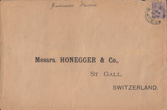 111133 - 1922 MAIL LONDON TO SWITZERLAND.