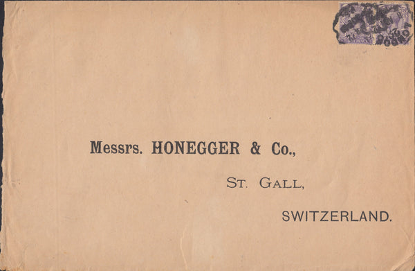 111136 - 1922 MAIL LONDON TO SWITZERLAND.