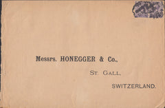 111136 - 1922 MAIL LONDON TO SWITZERLAND.