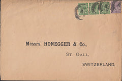 111137 - 1922 MAIL LONDON TO SWITZERLAND.